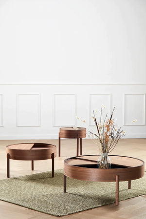Contemporary Round Side Table | WOUD Arc | OROA.com