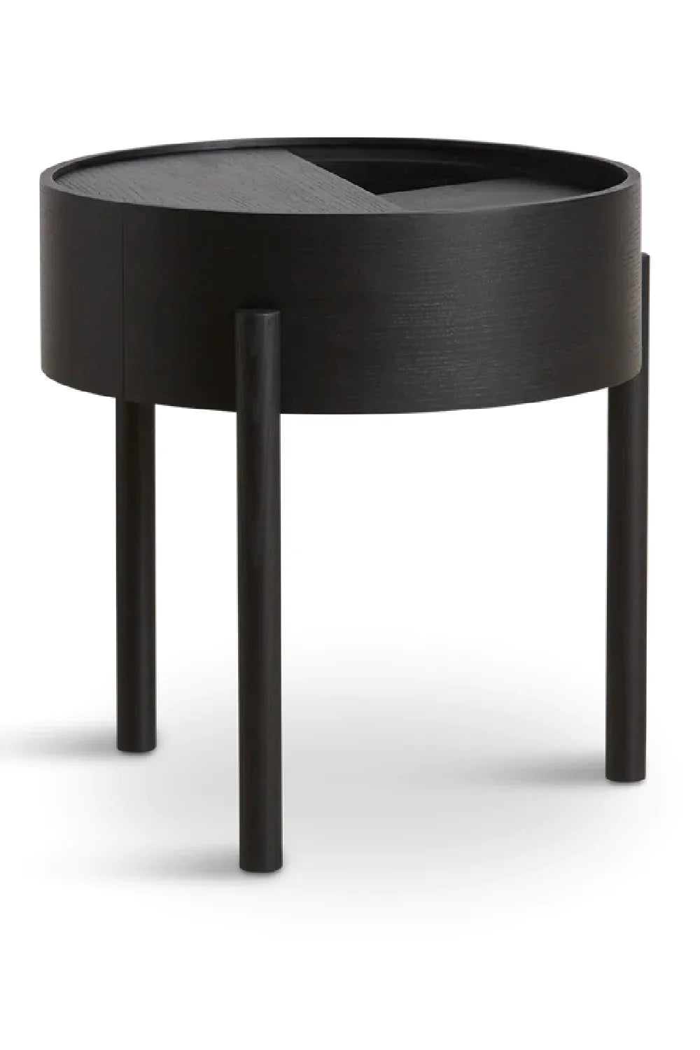 Contemporary Round Side Table | WOUD Arc | OROA.com