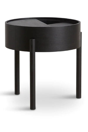 Contemporary Round Side Table | WOUD Arc | OROA.com