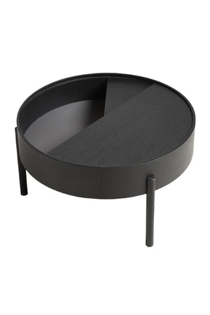 Contemporary Round Coffee Table M | WOUD Arc | OROA.com