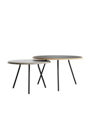 Black Modern Coffee Table | WOUD Soround | OROA.com