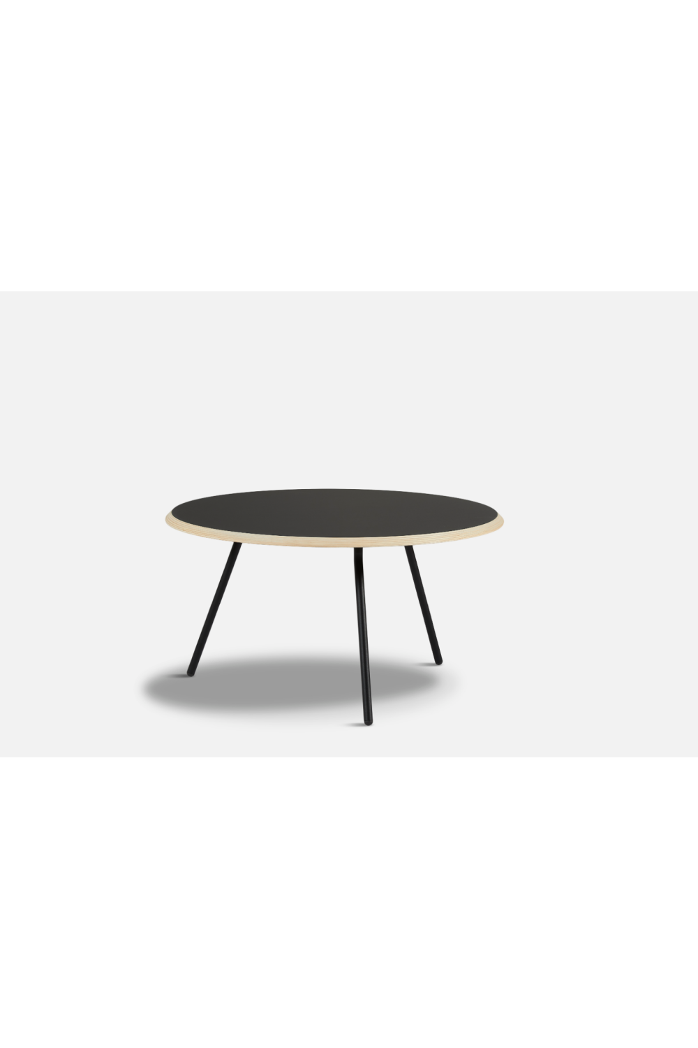 Black Modern Coffee Table | WOUD Soround | OROA.com