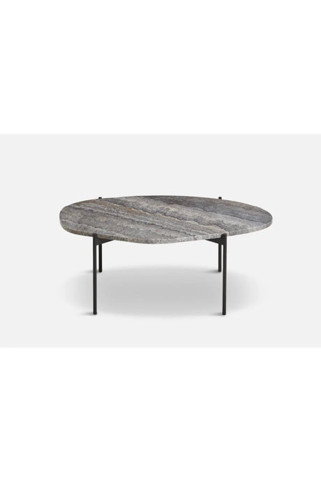 Travertine Organic Occasional Table L | WOUD La Terra | OROA.com