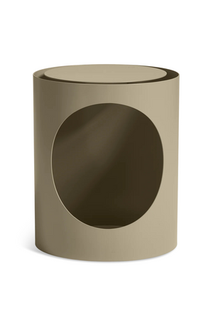 Cylindrical Metal Side Table | WOUD Tabl | OROA.com