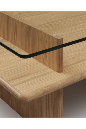 Glass Top Coffee Table | WOUD Parallel | OROA.com