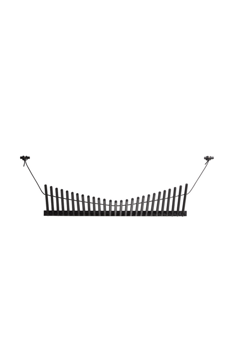 Leather Modern Coat Rack | WOUD Knaegt | OROA.com