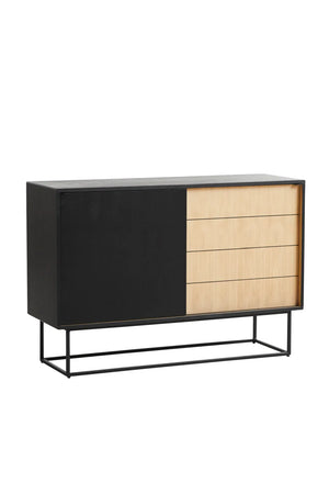Contemporary Sliding Door Sideboard | WOUD Virka | OROA.com