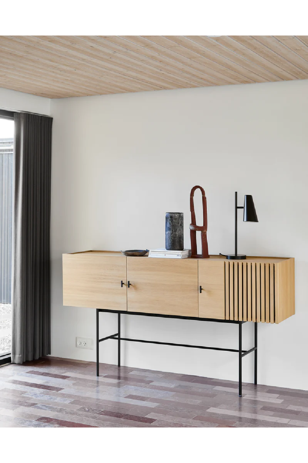 Modern Geometrical Sideboard L | WOUD Array | OROA.com