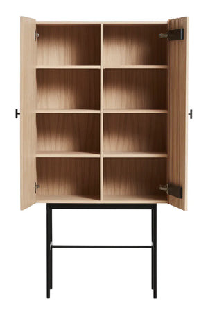 Modern Geometrical Highboard | WOUD Array | OROA.com