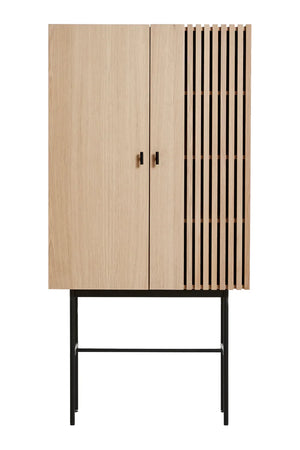 Modern Geometrical Highboard | WOUD Array | OROA.com
