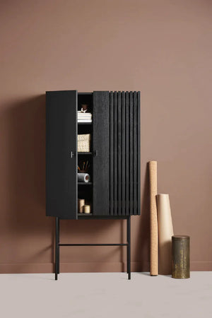 Modern Geometrical Highboard | WOUD Array | OROA.com