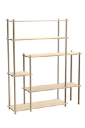 Minimalist Oak Shelving System | WOUD Elevate | OROA.com