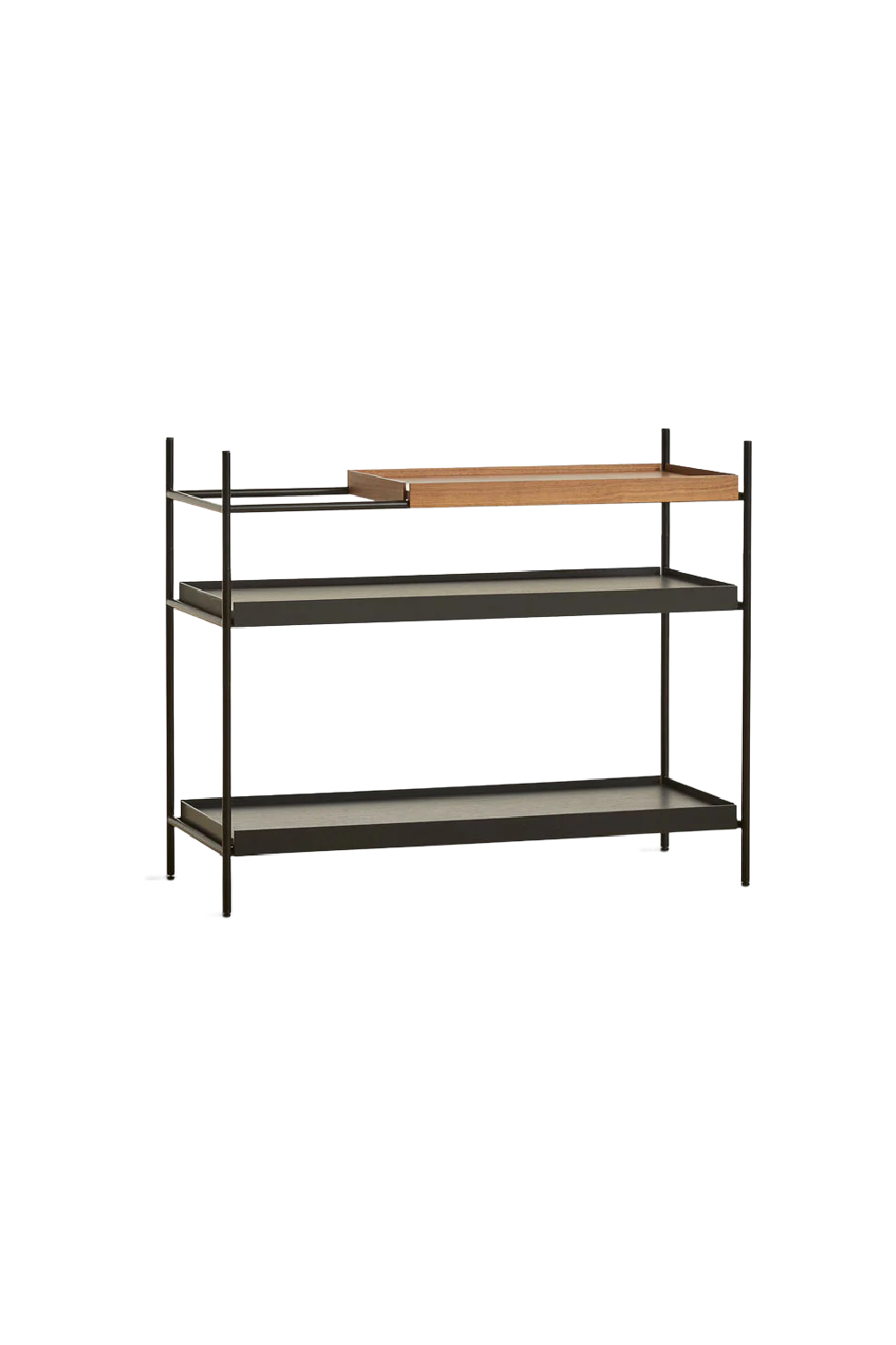 Walnut Tray Shelving System | WOUD | OROA.com