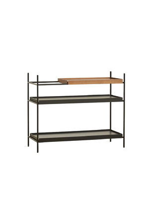 Walnut Tray Shelving System | WOUD | OROA.com