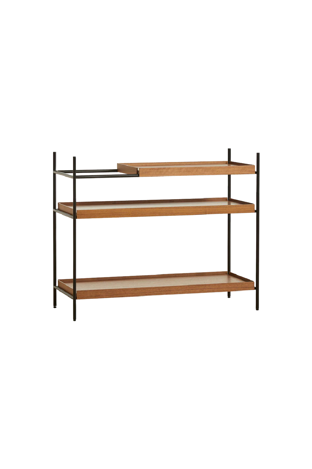 Walnut Tray Shelving System | WOUD | OROA.com