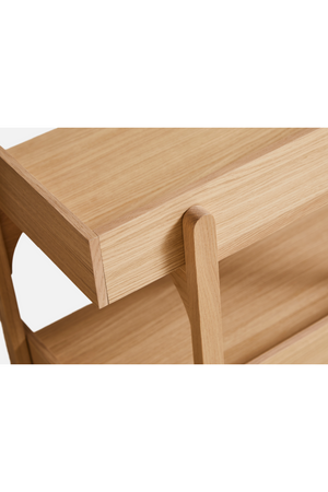   Oak Minimalist Utility Shelf | Oroa.com