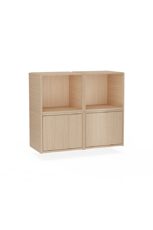 Scandinavian Oak Modular Cube | WOUD Bricks | OROA.com