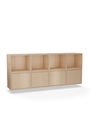 Scandinavian Oak Modular Cube | WOUD Bricks | OROA.com