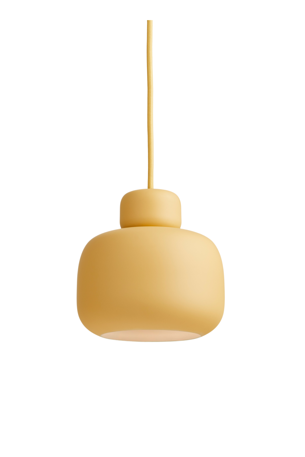 Modern Minimalist Pendant Lamp S | WOUD Stone | OROA.com