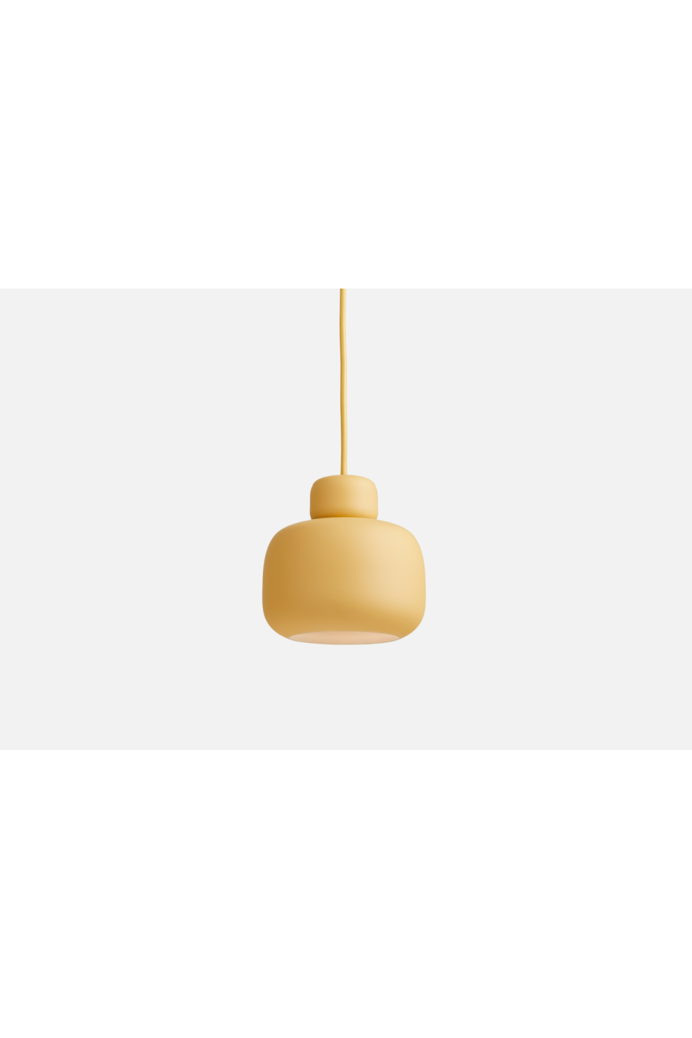 Modern Minimalist Pendant Lamp S | WOUD Stone | OROA.com