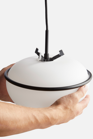 Opal Glass Pendant Lamp | WOUD Pump | OROA.com