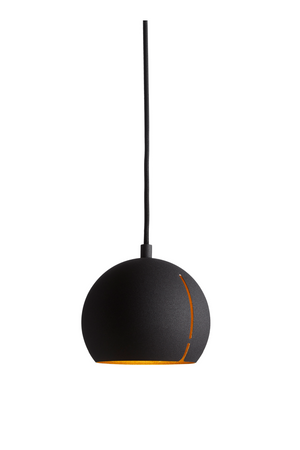 Round Black Pendant Lamp | WOUD Gap | OROA.com