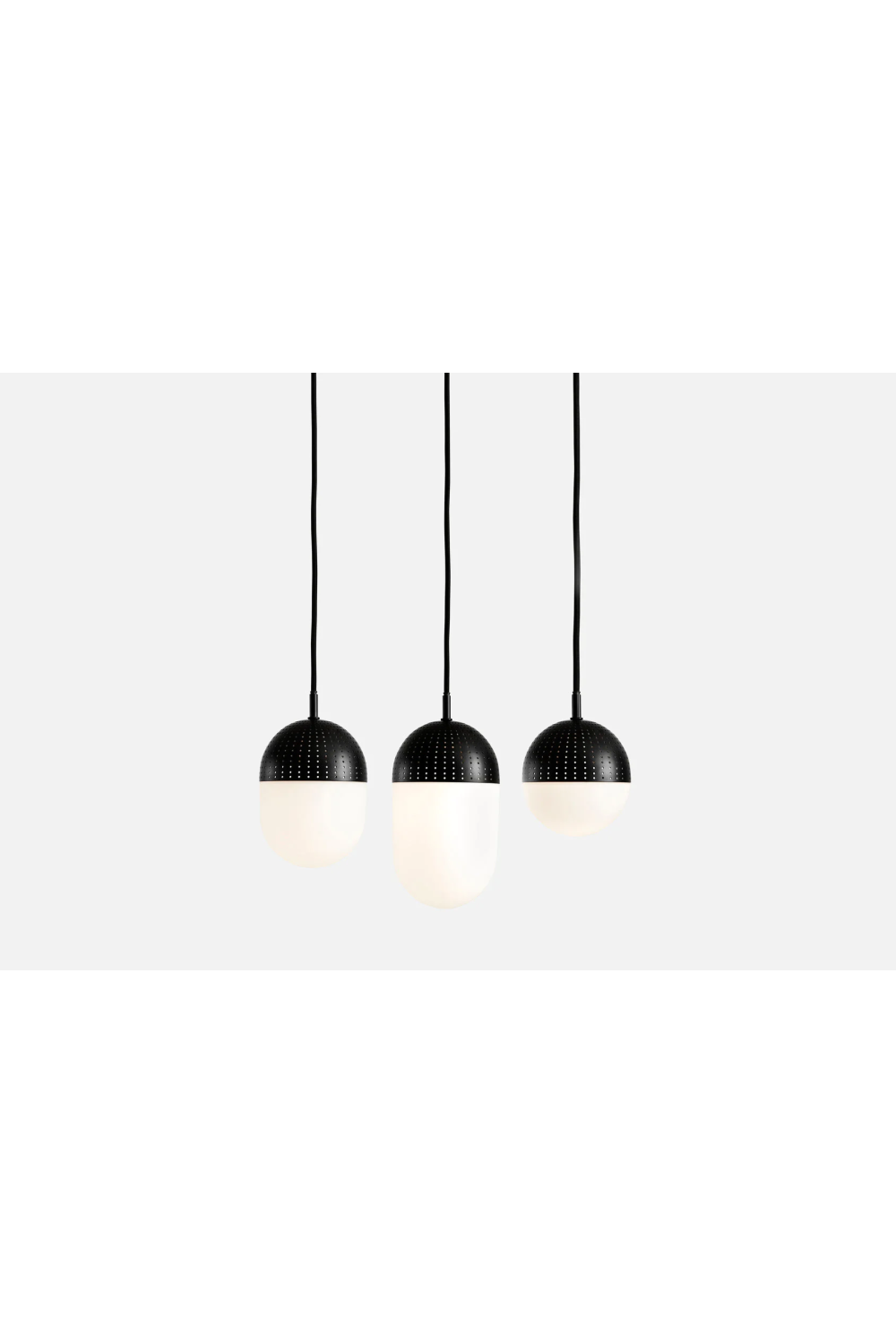 Black Metal Pendant Lamp | WOUD Dot  | OROA.com