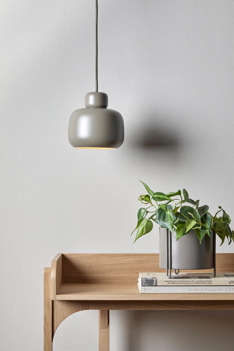 Modern Minimalist Pendant Lamp S | WOUD Stone | OROA.com