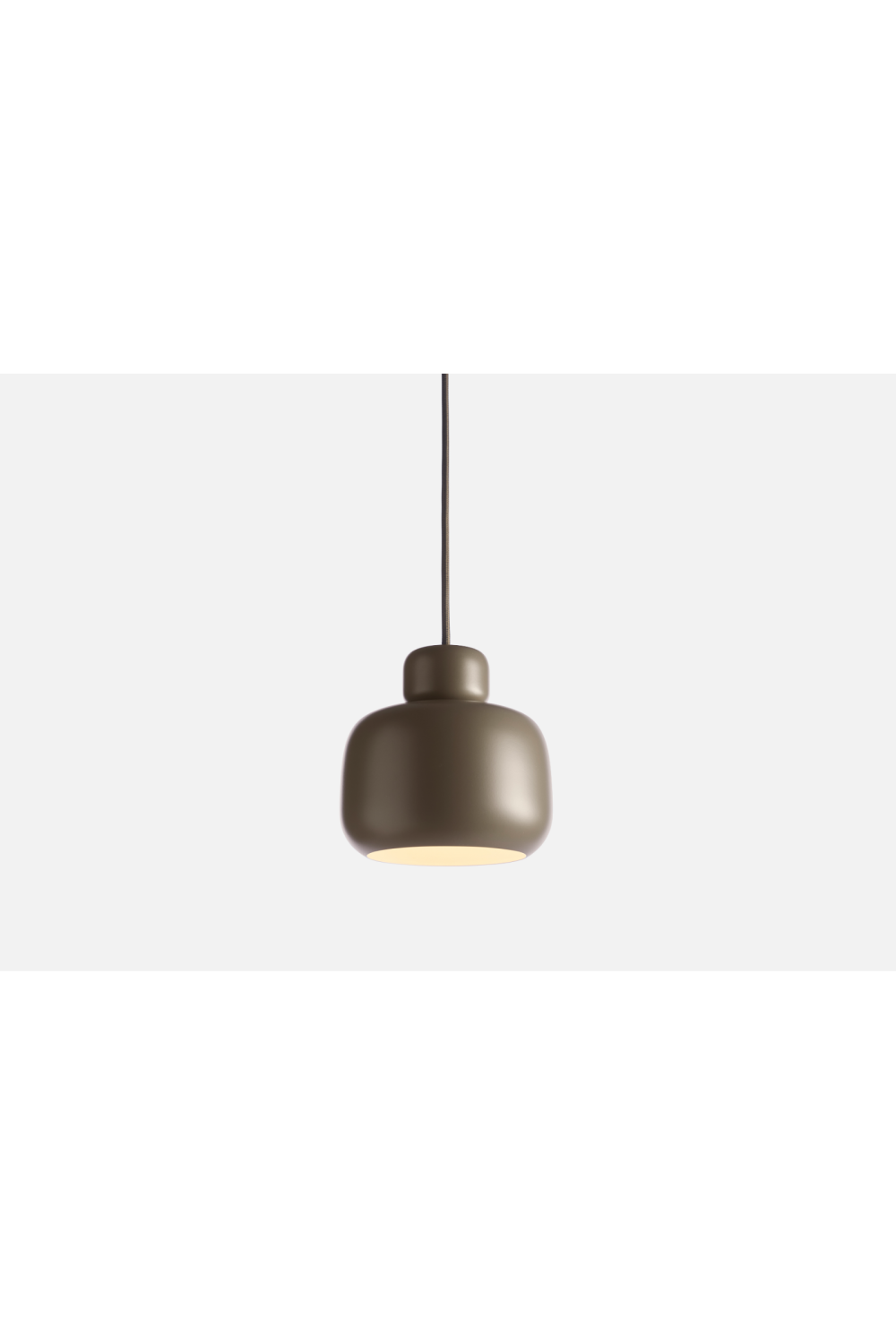 Modern Minimalist Pendant Lamp S | WOUD Stone | OROA.com