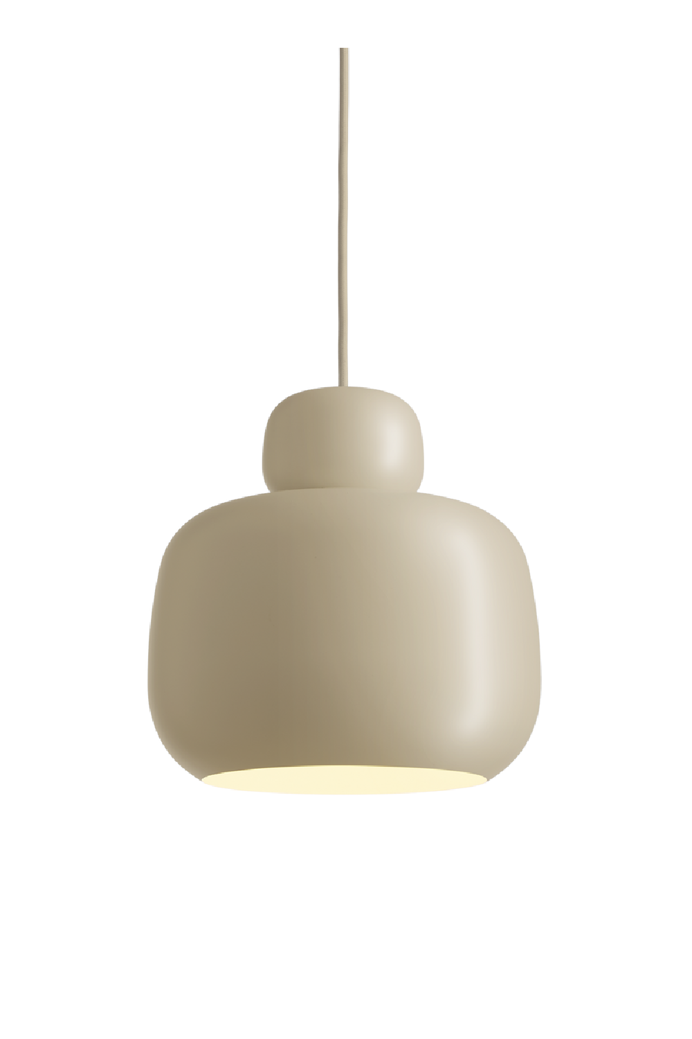 Metal Stacked Pendant Lamp L | WOUD Stone | OROA.com