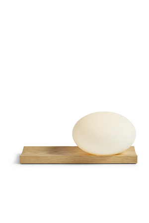 Contemporary Ovoid Table/Wall Lamp | WOUD Dew | OROA.com