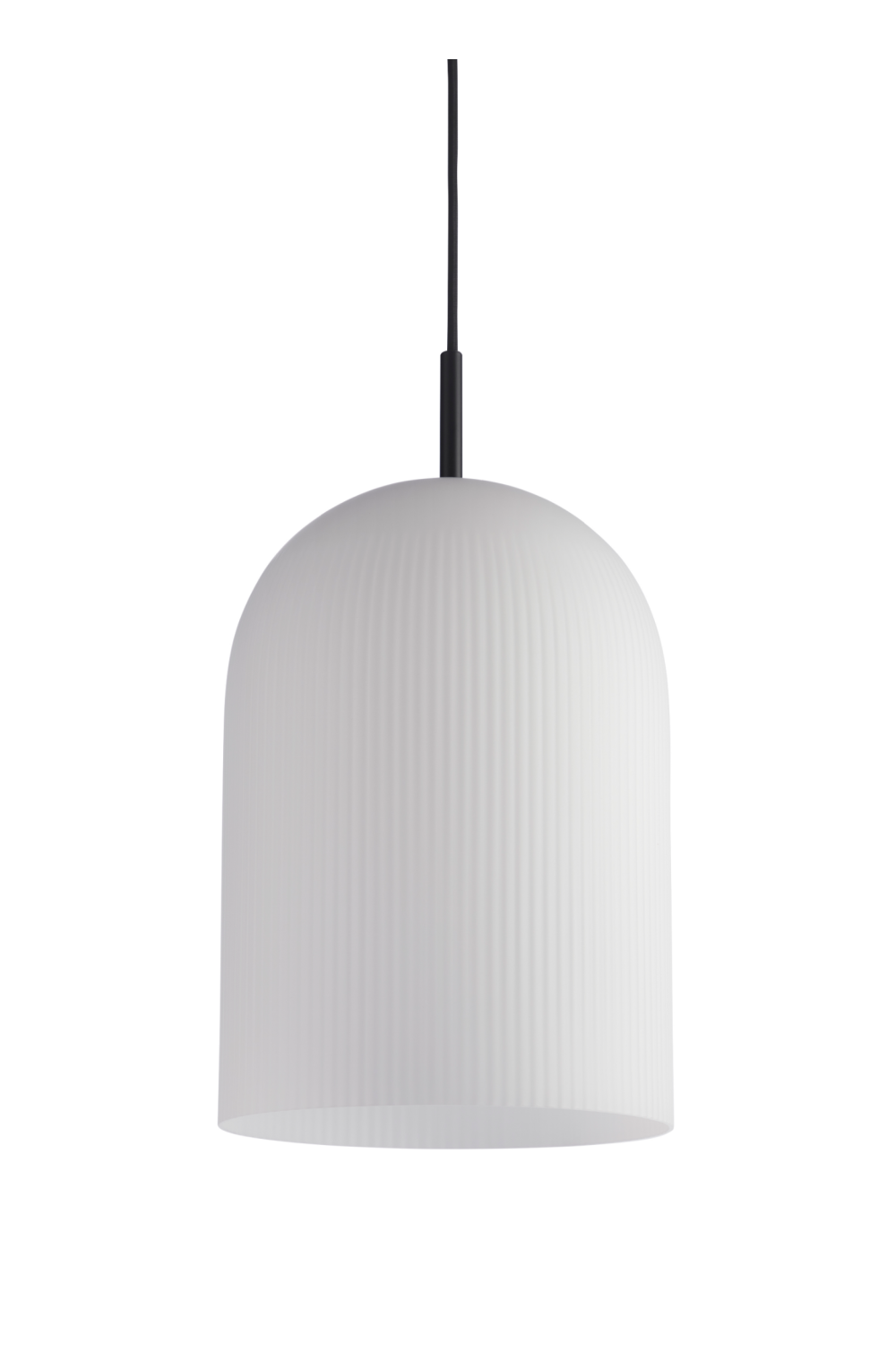 White Glass Contemporary Pendant Lamp | WOUD Ghost | OROA.com