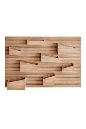 Natural Oak Customizable Organizer | WOUD Input | OROA.com