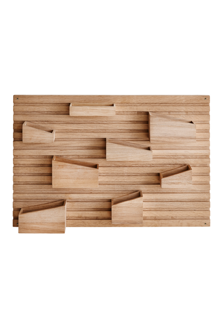 Natural Oak Customizable Organizer | WOUD Input | OROA.com