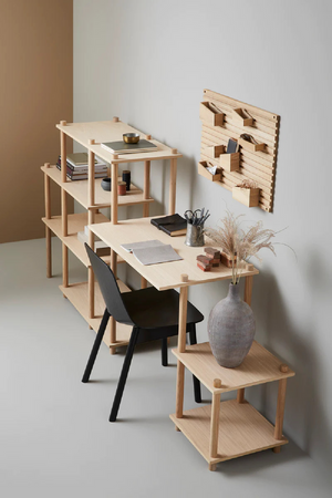 Natural Oak Customizable Organizer | WOUD Input | OROA.com