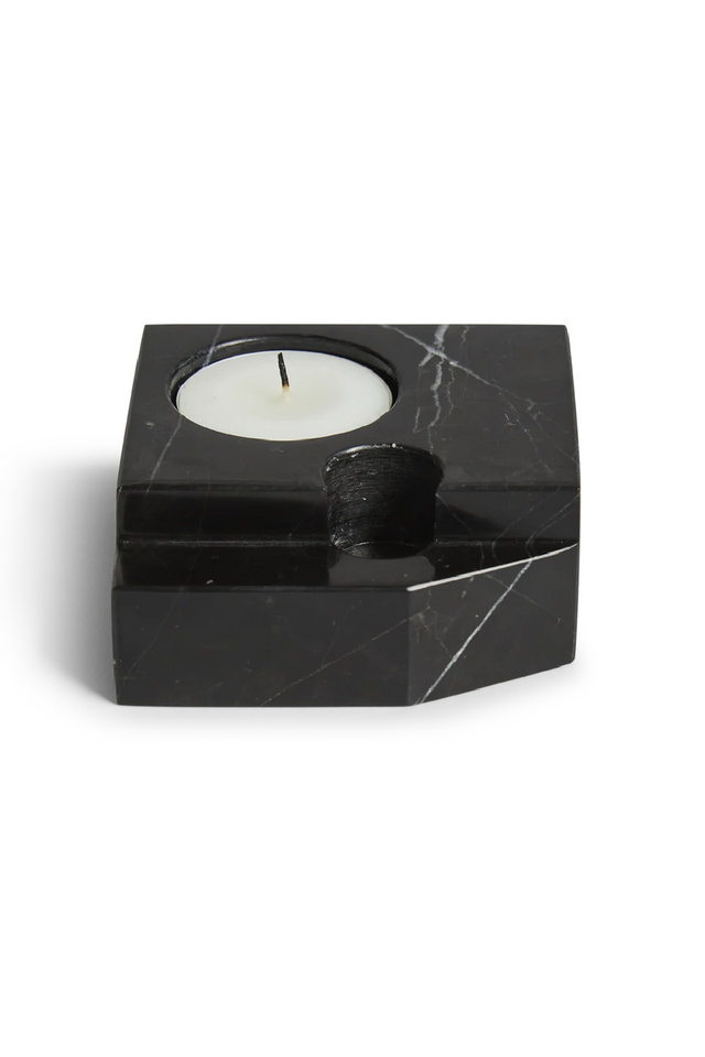 Marble Contemporary Candle Holder | WOUD Jeu De Dés 3 | OROA.com
