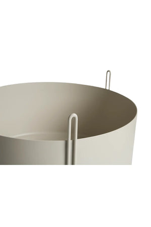 Painted Metal Planter L | WOUD Pidestall | OROA.com