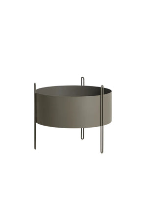 Painted Metal Planter M | WOUD Pidestall | OROA.com