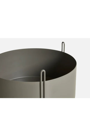 Painted Metal Planter L | WOUD Pidestall | OROA.com