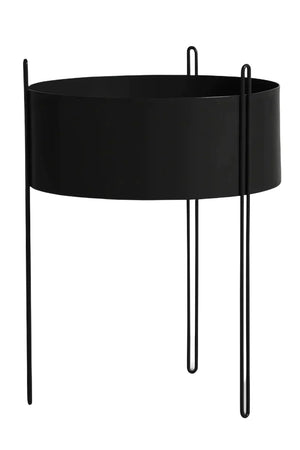 Painted Metal Planter L | WOUD Pidestall | OROA.com