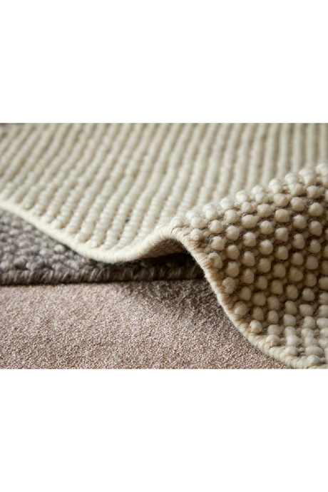 Wool Blend Area Rug 5'5 x 8 | WOUD Tact | OROA.com