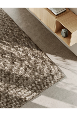 Wool Blend Area Rug 6'5 x 10 | WOUD Tact | OROA.com