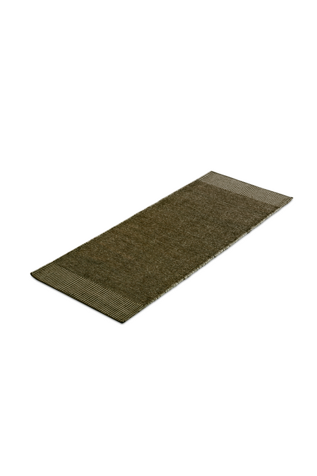 Green Woven Area Rug | WOUD Rombo | OROA.com