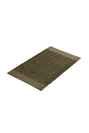 Green Woven Area Rug | WOUD Rombo | OROA.com