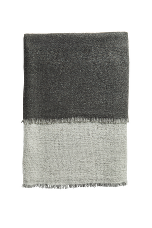 Merino Wool Woven Throw | WOUD Double | OROA.com