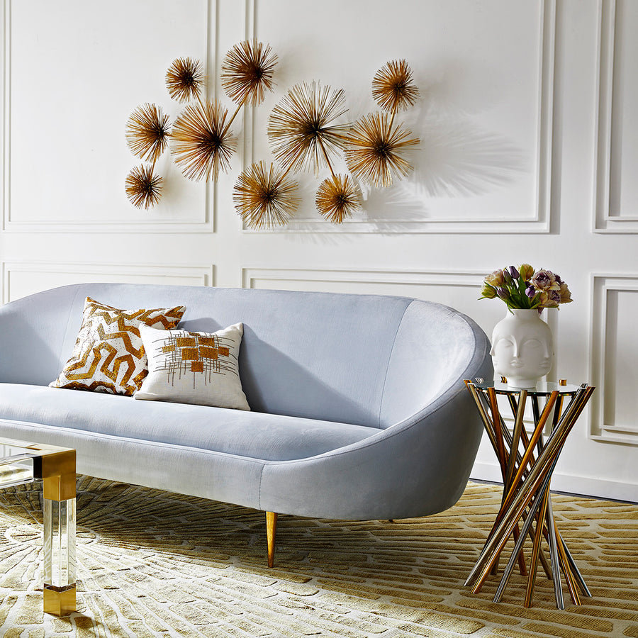 Mirrored Glass Accent Table | Jonathan Adler Electrum | Oroa.om