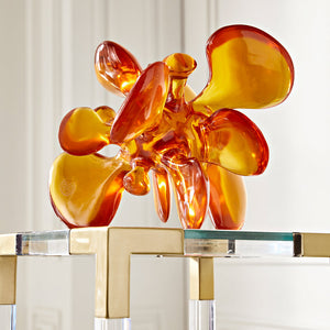 Orange Acrylic Decorative Object | Jonathan Adler Amoeba | Oroa.com