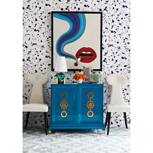 Smolder Beaded Smokestack Lips Beaded Art | Jonathan Adler Smolder