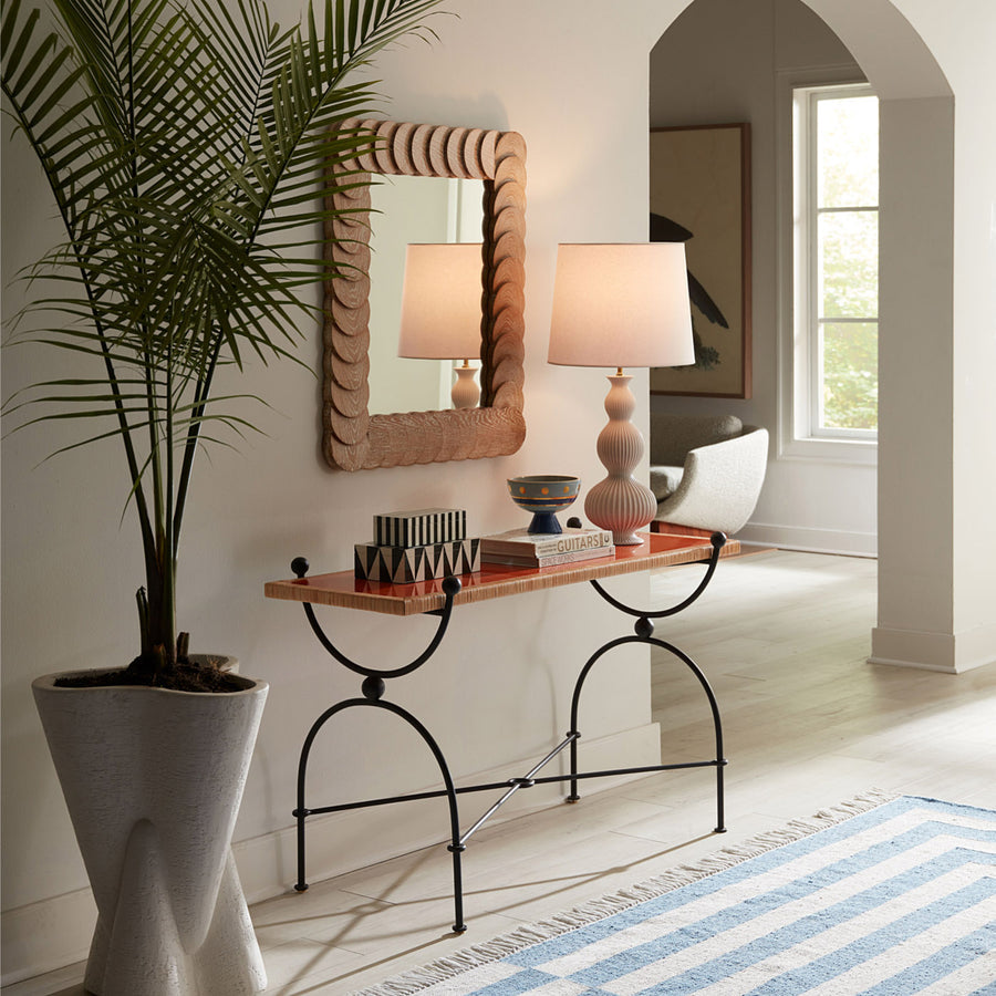 Black & White Lacquer Box M | Jonathan Adler Op Art