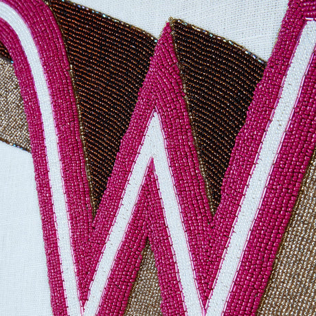 Multicolored Typography Beaded Art | Jonathan Adler Whatever | Oroa.com